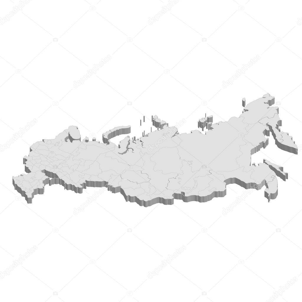Russia　Map country
